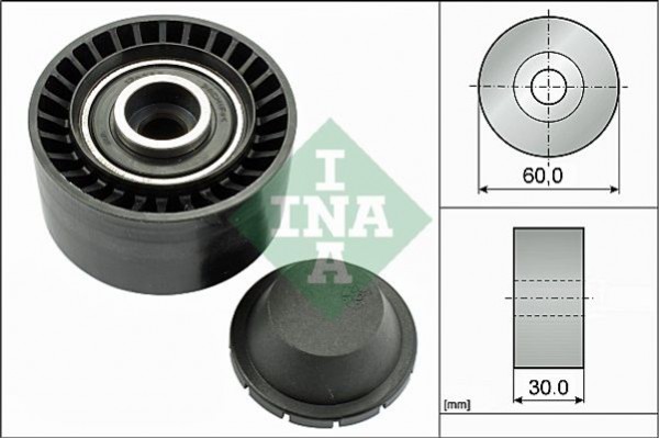 Ina Τροχαλία παρέκκλισης, Ιμάντας poly-V - 532 0320 10