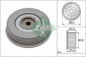 Ina Τροχαλία παρέκκλισης, Ιμάντας poly-V - 532 0381 20