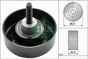 Ina Τροχαλία παρέκκλισης, Ιμάντας poly-V - 532 0405 30