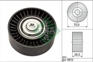 Ina Τροχαλία παρέκκλισης, Ιμάντας poly-V - 532 0505 10