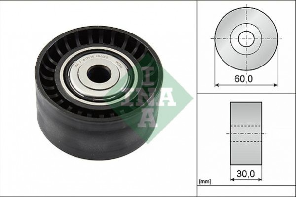 Ina Τροχαλία παρέκκλισης, Ιμάντας poly-V - 532 0534 10