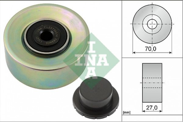 Ina Τροχαλία παρέκκλισης, Ιμάντας poly-V - 532 0579 10