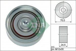 Ina Τροχαλία παρέκκλισης, Ιμάντας poly-V - 532 0583 10