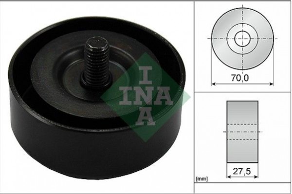 Ina Τροχαλία παρέκκλισης, Ιμάντας poly-V - 532 0606 10