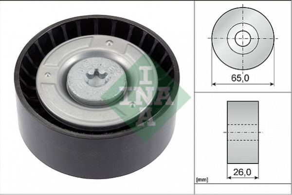 Ina Τροχαλία παρέκκλισης, Ιμάντας poly-V - 532 0608 10