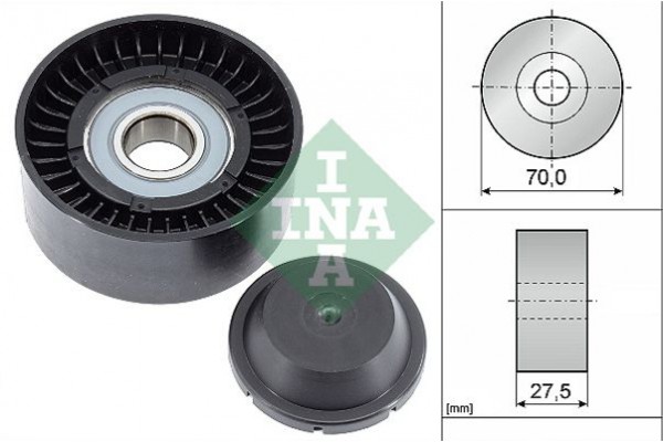 Ina Τροχαλία παρέκκλισης, Ιμάντας poly-V - 532 0610 10