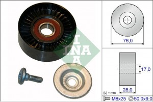 Ina Τροχαλία παρέκκλισης, Ιμάντας poly-V - 532 0648 10