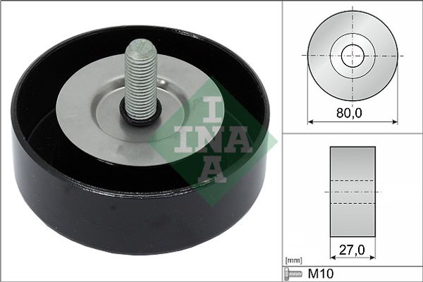 Ina Τροχαλία παρέκκλισης, Ιμάντας poly-V - 532 0658 10