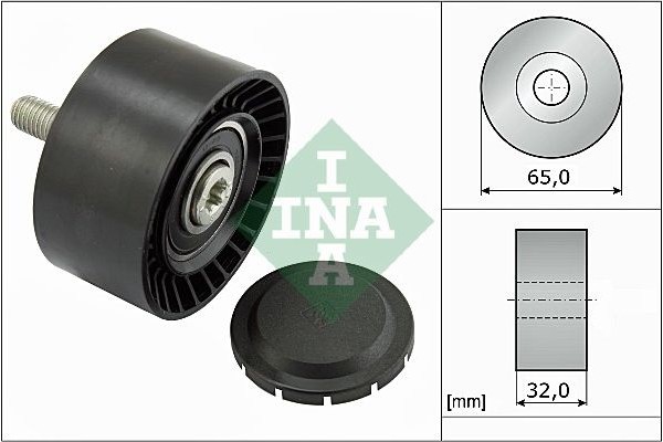 Ina Τροχαλία παρέκκλισης, Ιμάντας poly-V - 532 0660 10