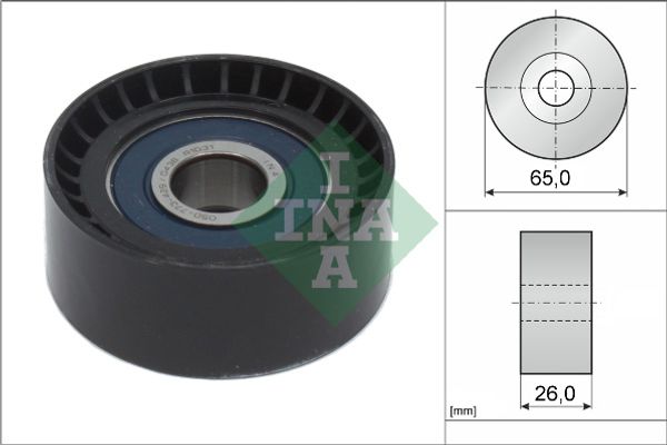 Ina Τροχαλία παρέκκλισης, Ιμάντας poly-V - 532 0666 10