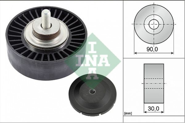 Ina Τροχαλία παρέκκλισης, Ιμάντας poly-V - 532 0752 10