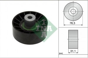 Ina Τροχαλία παρέκκλισης, Ιμάντας poly-V - 532 0776 10