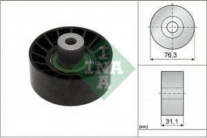 Ina Τροχαλία παρέκκλισης, Ιμάντας poly-V - 532 0776 10