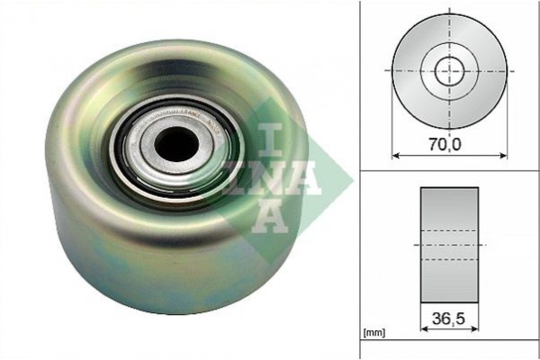 Ina Τροχαλία παρέκκλισης, Ιμάντας poly-V - 532 0780 10