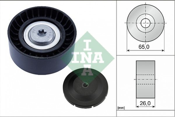 Ina Τροχαλία παρέκκλισης, Ιμάντας poly-V - 532 0804 10