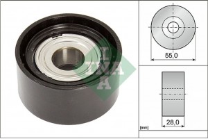 Ina Τροχαλία παρέκκλισης, Ιμάντας poly-V - 532 0853 10