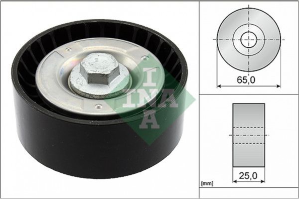 Ina Τροχαλία παρέκκλισης, Ιμάντας poly-V - 532 0855 10