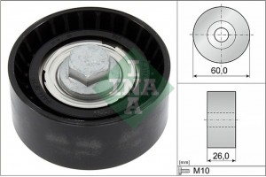 Ina Τροχαλία παρέκκλισης, Ιμάντας poly-V - 532 0868 10