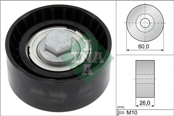 Ina Τροχαλία παρέκκλισης, Ιμάντας poly-V - 532 0868 10