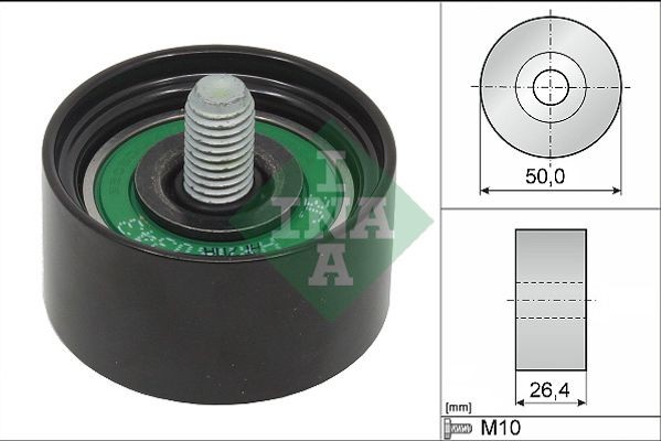 Ina Τροχαλία παρέκκλισης, Ιμάντας poly-V - 532 0875 10