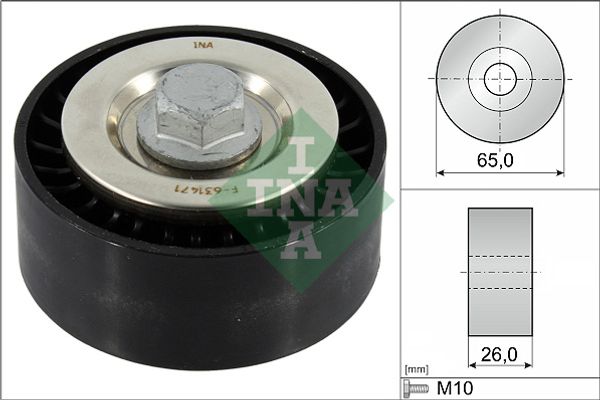 Ina Τροχαλία παρέκκλισης, Ιμάντας poly-V - 532 0896 10