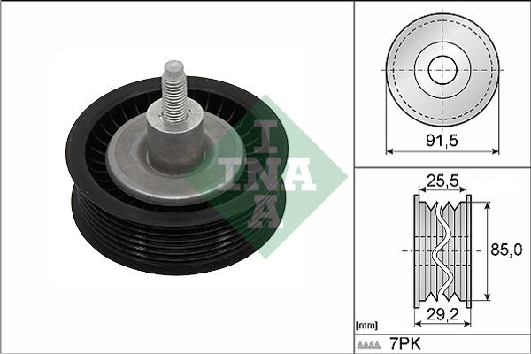 Ina Τροχαλία παρέκκλισης, Ιμάντας poly-V - 532 0909 10