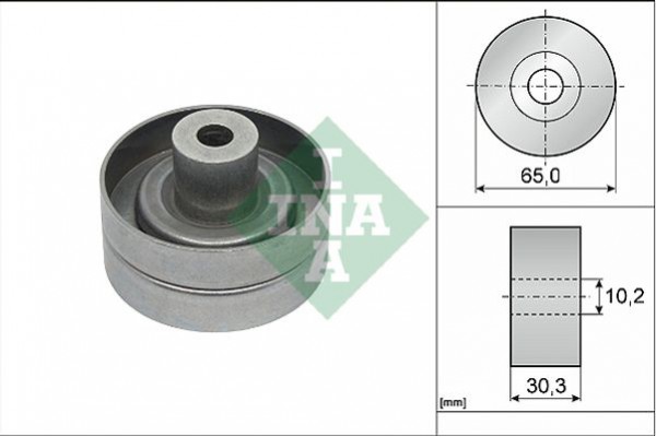 Ina Τροχαλία παρέκκλισης, Ιμάντας poly-V - 532 0910 10