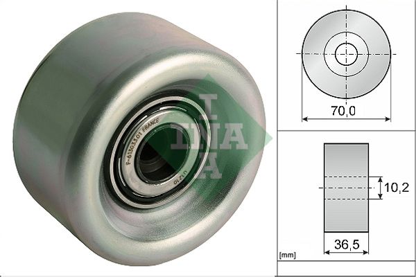 Ina Τροχαλία παρέκκλισης, Ιμάντας poly-V - 532 0918 10