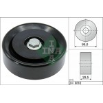 Ina Τροχαλία παρέκκλισης, Ιμάντας poly-V - 532 0959 10