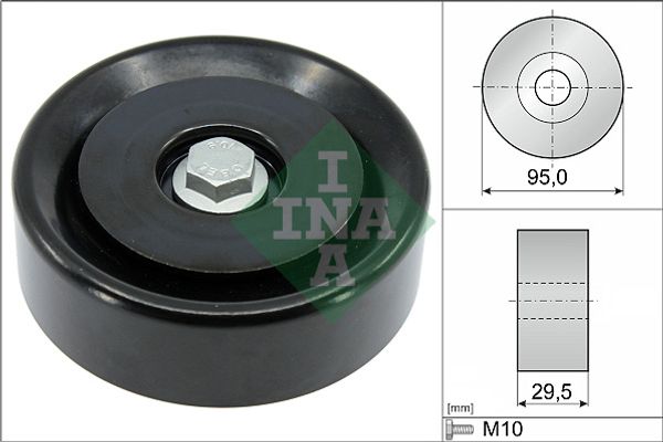 Ina Τροχαλία παρέκκλισης, Ιμάντας poly-V - 532 0959 10