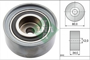 Ina Τροχαλία παρέκκλισης, οδοντ. Ιμάντας - 532 0527 10