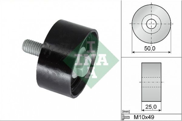 Ina Τροχαλία παρέκκλισης, οδοντ. Ιμάντας - 532 0899 10