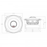 Mtx TX640C Ηχεια Ομοαξονικά 10cm Coaxial