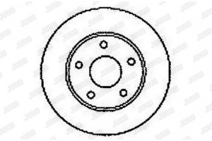Jurid Δισκόπλακα - 561549JC