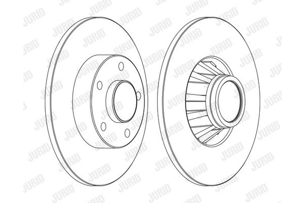 Jurid Δισκόπλακα - 562211JC-1