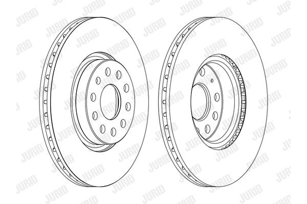 Jurid Δισκόπλακα - 562387JC-1