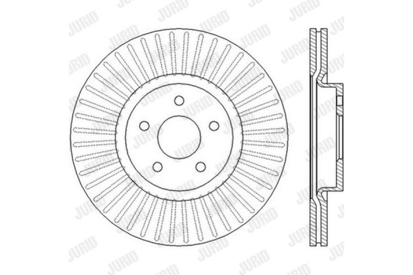 Jurid Δισκόπλακα - 562434J
