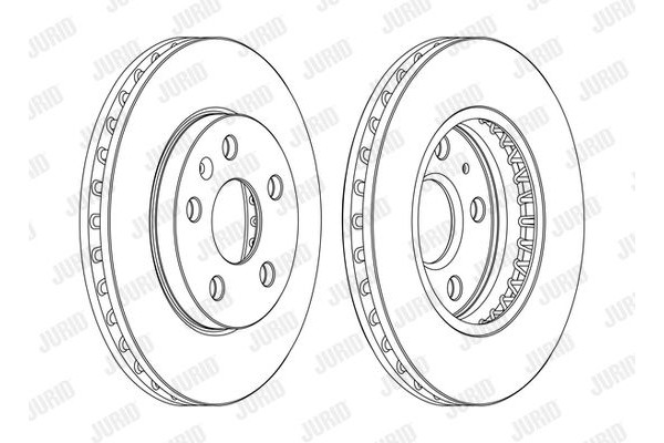 Jurid Δισκόπλακα - 562460JC-1