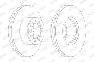 Jurid Δισκόπλακα - 567408J