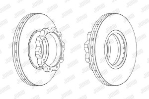 Jurid Δισκόπλακα - 567410J