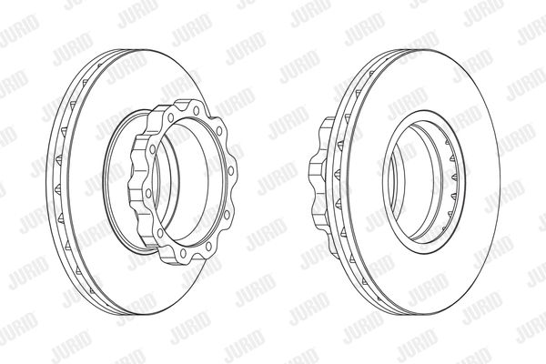Jurid Δισκόπλακα - 567410J