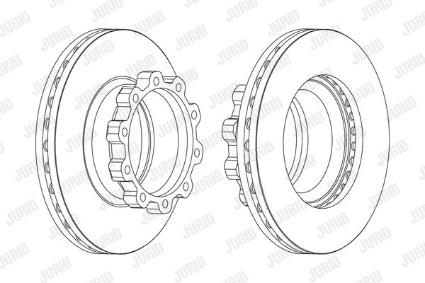Jurid Δισκόπλακα - 567500J