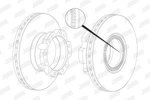 Jurid Δισκόπλακα - 569129J