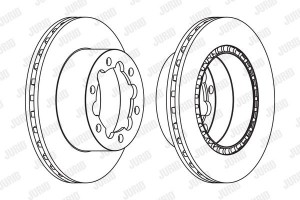 Jurid Δισκόπλακα - 569138J