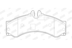 Jurid Σετ τακάκια, Δισκόφρενα - 2915309560