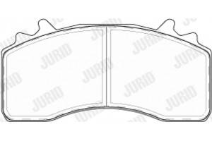 Jurid Σετ τακάκια, Δισκόφρενα - 2922305399