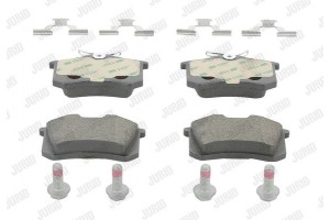 Jurid Σετ τακάκια, Δισκόφρενα - 573005J