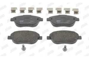 Jurid Σετ τακάκια, Δισκόφρενα - 573031J