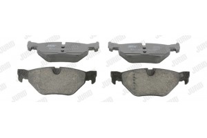 Jurid Σετ τακάκια, Δισκόφρενα - 573139J