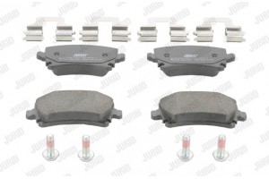 Jurid Σετ τακάκια, Δισκόφρενα - 573158J